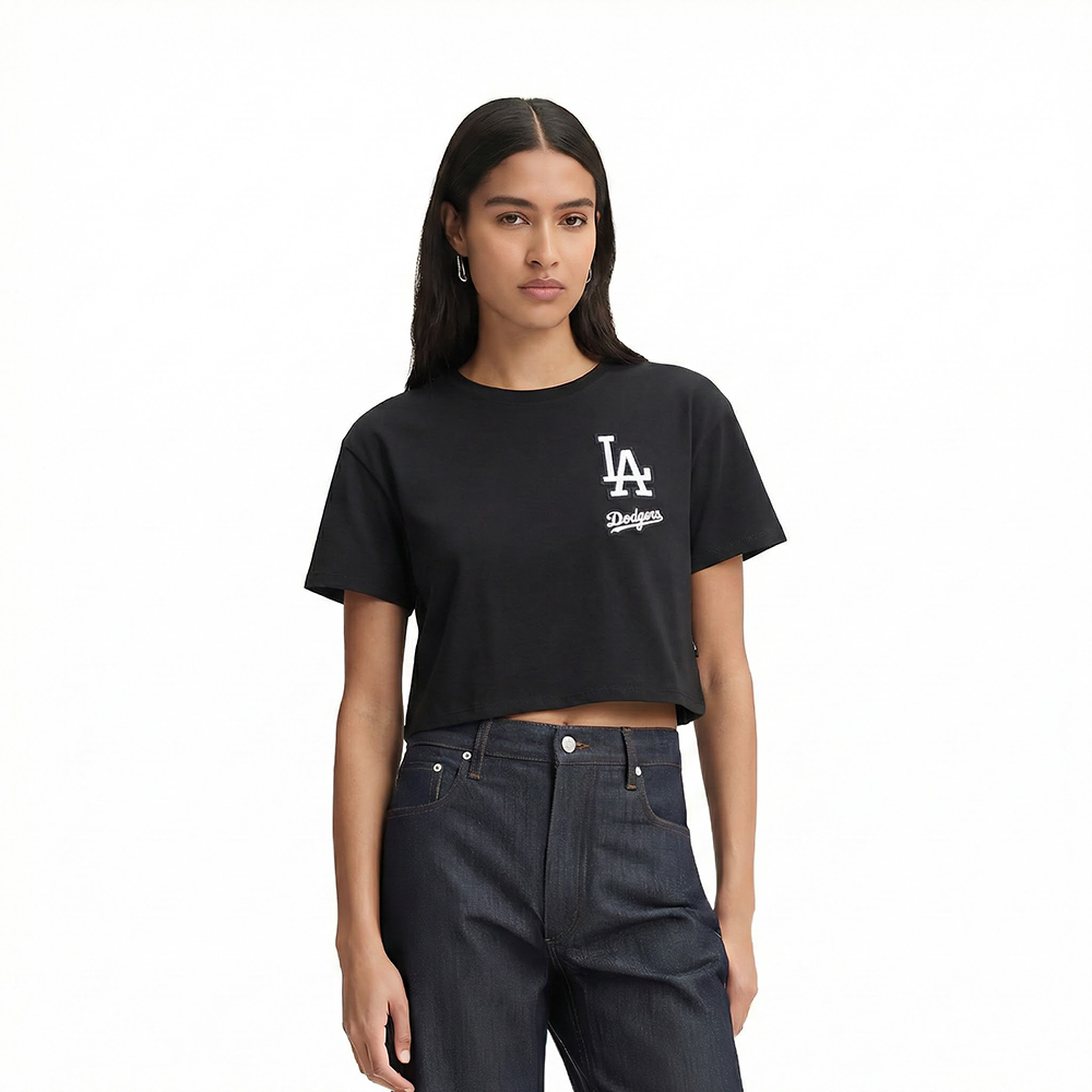 MANGA CORTA MLB LOS ANGELES DODGERS CLASSIC CHENILLE PARA MUJER