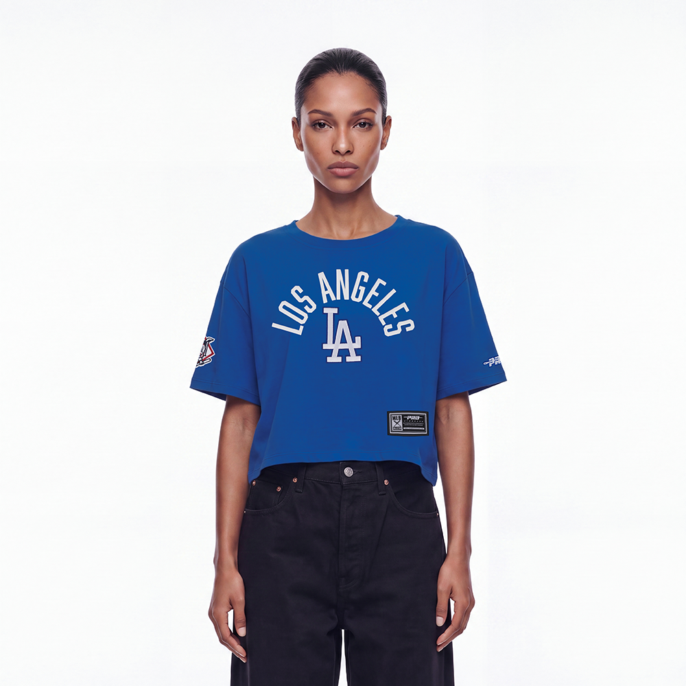 MANGA CORTA MLB LOS ANGELES DODGERS PLAYBACK PARA MUJER