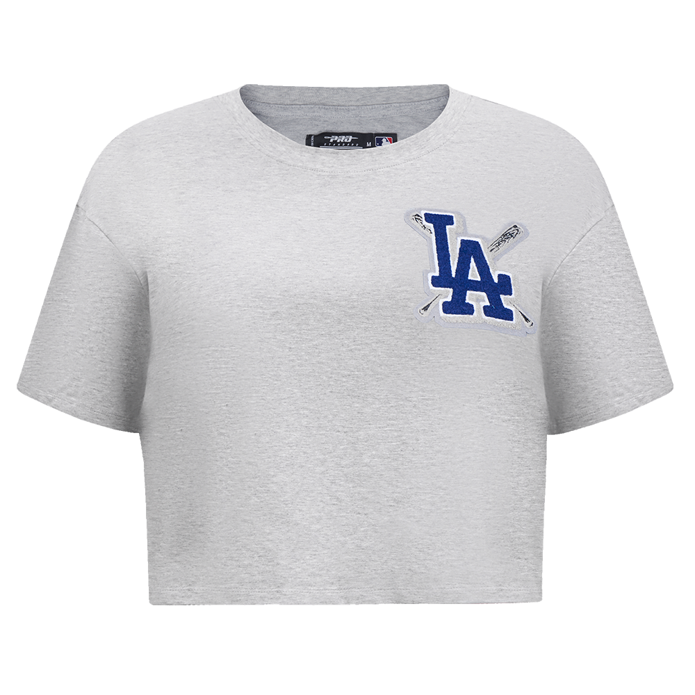 MANGA CORTA CROP MLB LOS ANGELES DODGERS MASH UP PARA MUJER