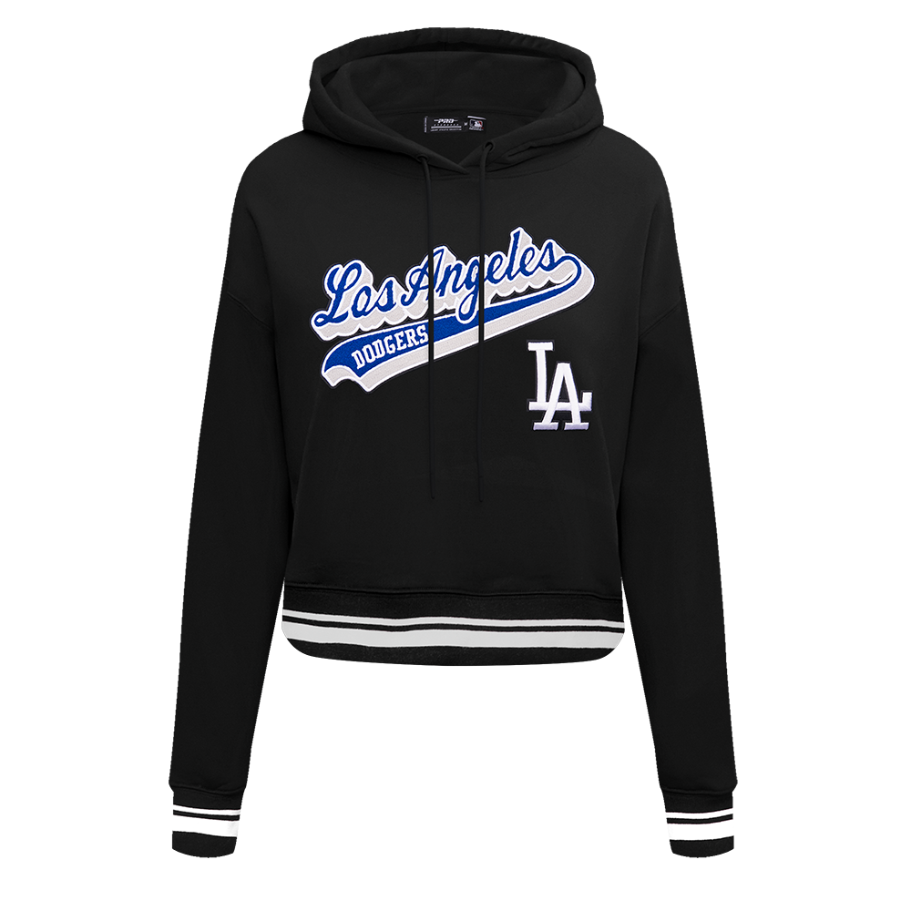 SUDADERA CON GORRO MLB LOS ANGELES DODGERS SCRIPT TAIL PARA MUJER