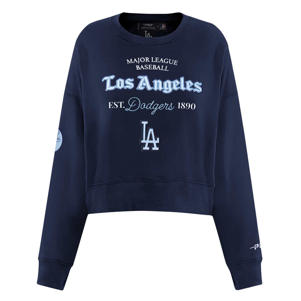 SUDADERA DE CUELLO REDONDO MLB LOS ANGELES DODGERS COUNTRY CLUB PARA MUJER
