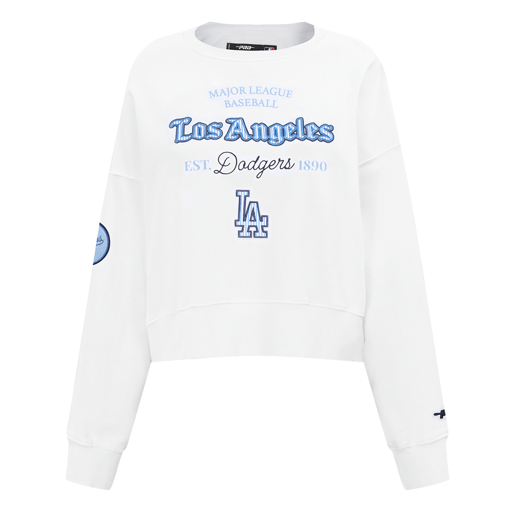 SUDADERA DE CUELLO REDONDO MLB LOS ANGELES DODGERS COUNTRY CLUB PARA MUJER
