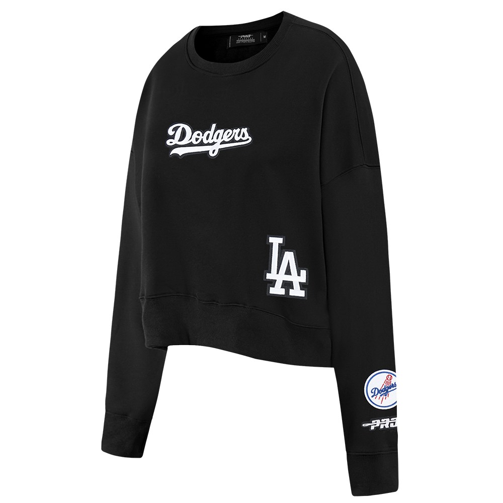 SUDADERA DE CUELLO REDONDO MLB LOS ANGELES DODGERS WINGSPAN PARA MUJER