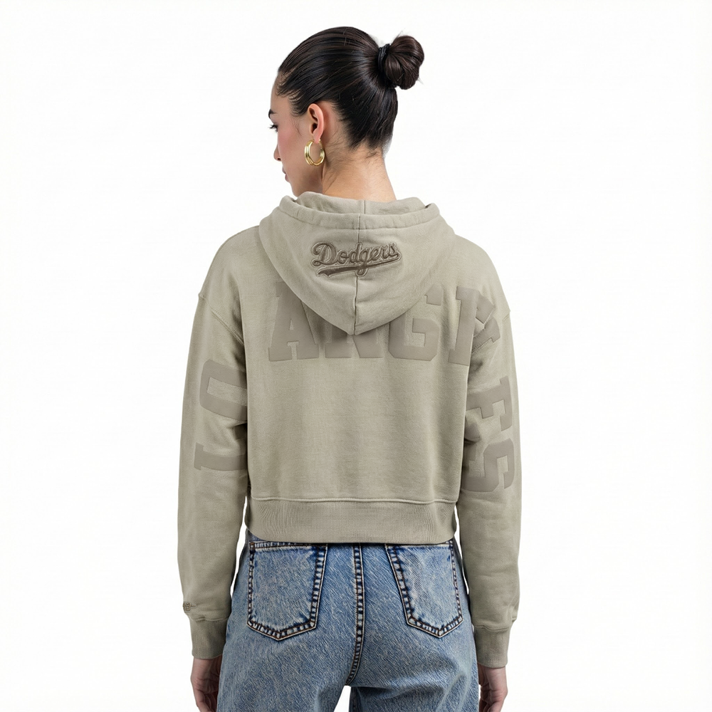 SUDADERA CON GORRO MLB LOS ANGELES DODGERS WINGSPAN PARA MUJER