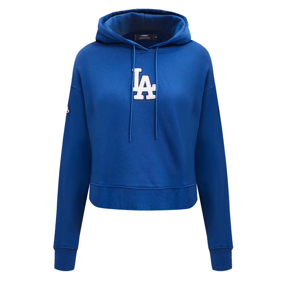 SUDADERA CON GORRO MLB LOS ANGELES DODGERS CLASSIC ESSENTIALS PARA MUJER