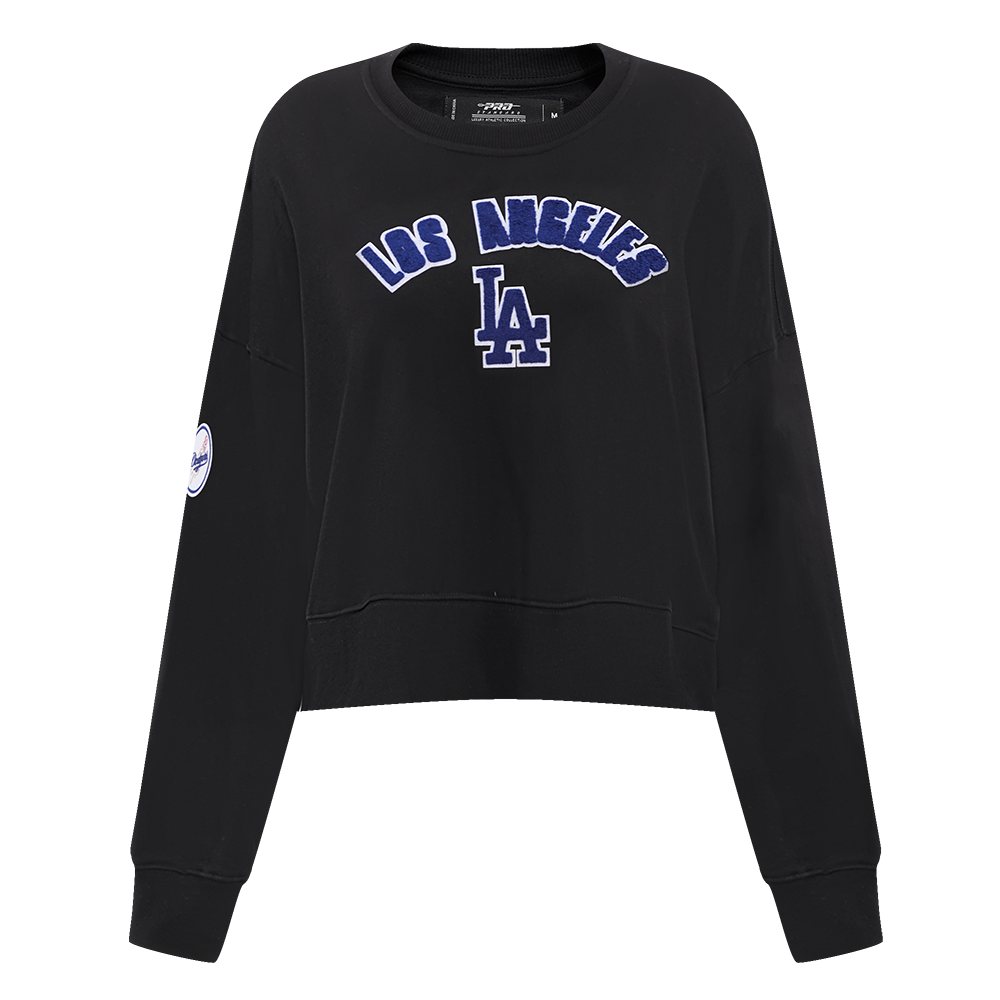 SUDADERA DE CUELLO REDONDO MLB LOS ANGELES DODGERS CLASSIC ESSENTIALS PARA MUJER