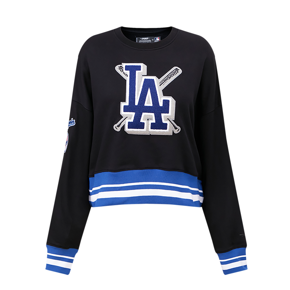 SUDADERA DE CUELLO REDONDO MLB LOS ANGELES DODGERS MASH UP PARA MUJER