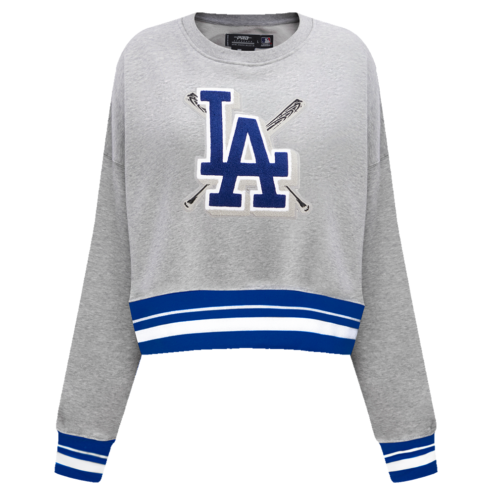 SUDADERA DE CUELLO REDONDO MLB LOS ANGELES DODGERS MASH UP PARA MUJER