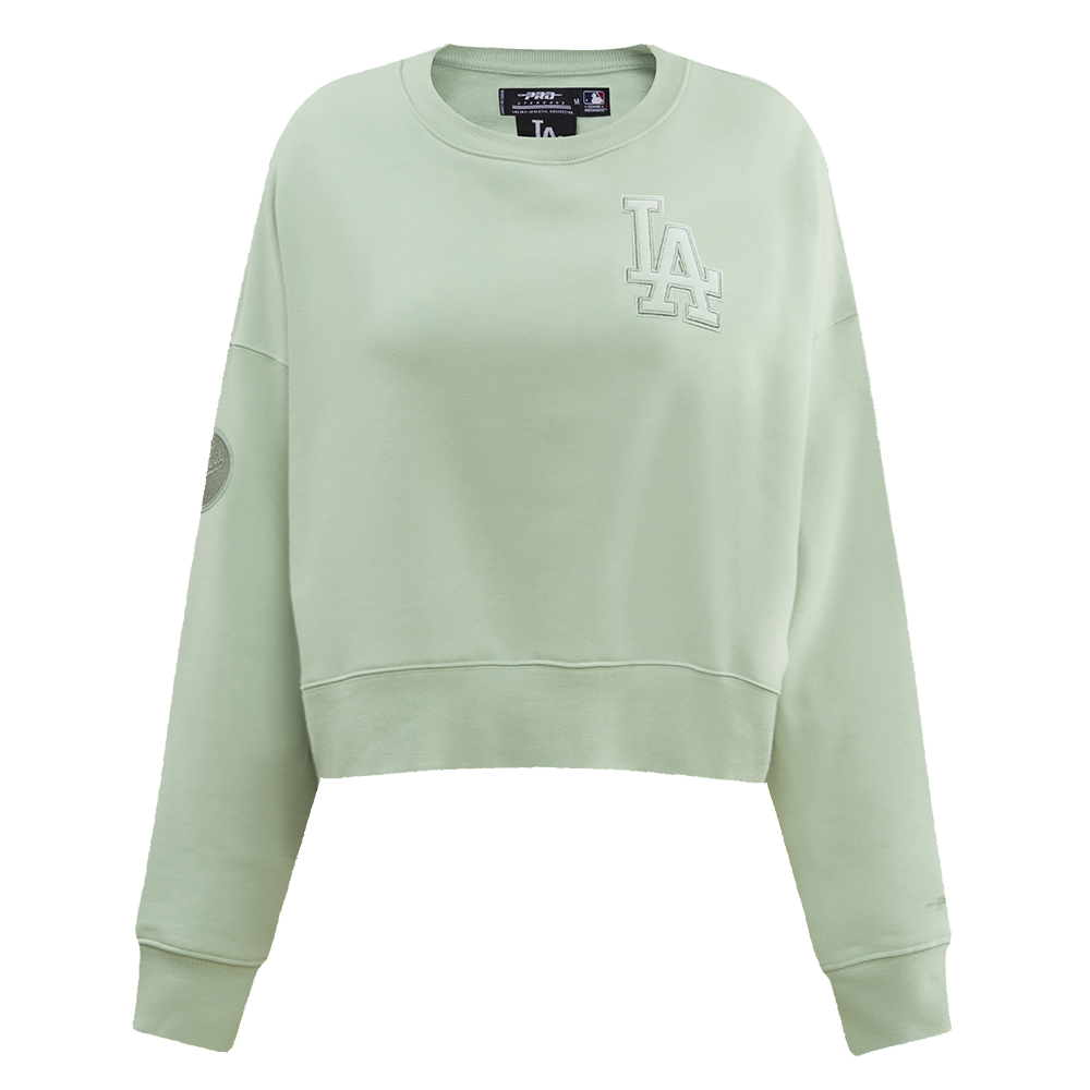 SUDADERA DE CUELLO REDONDO MLB LOS ANGELES DODGERS NEUTRAL PARA MUJER