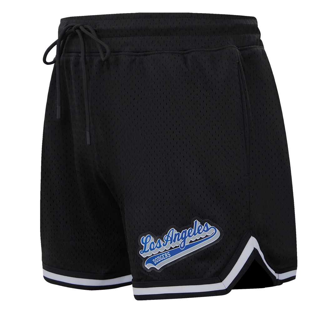 SHORTS DE MALLA MLB LOS ANGELES DODGERS SCRIPT TAIL PARA MUJER