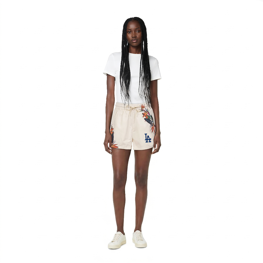 SHORTS WOVEN MLB LOS ANGELES DODGERS PARADISE PARA MUJER
