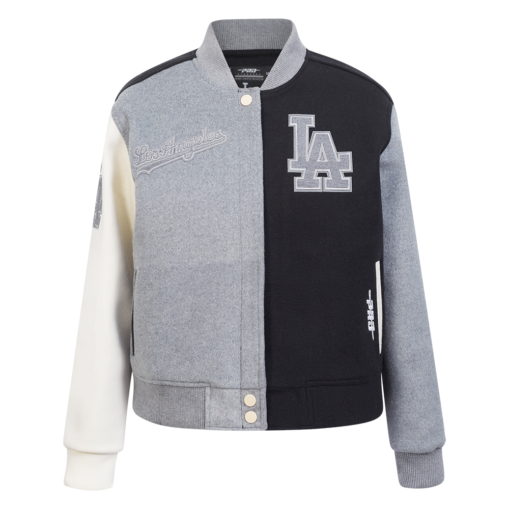 CHAMARRA UNIVERSITARIA MLB LOS ANGELES DODGERS REVERSE FRENCH TERRY PARA MUJER