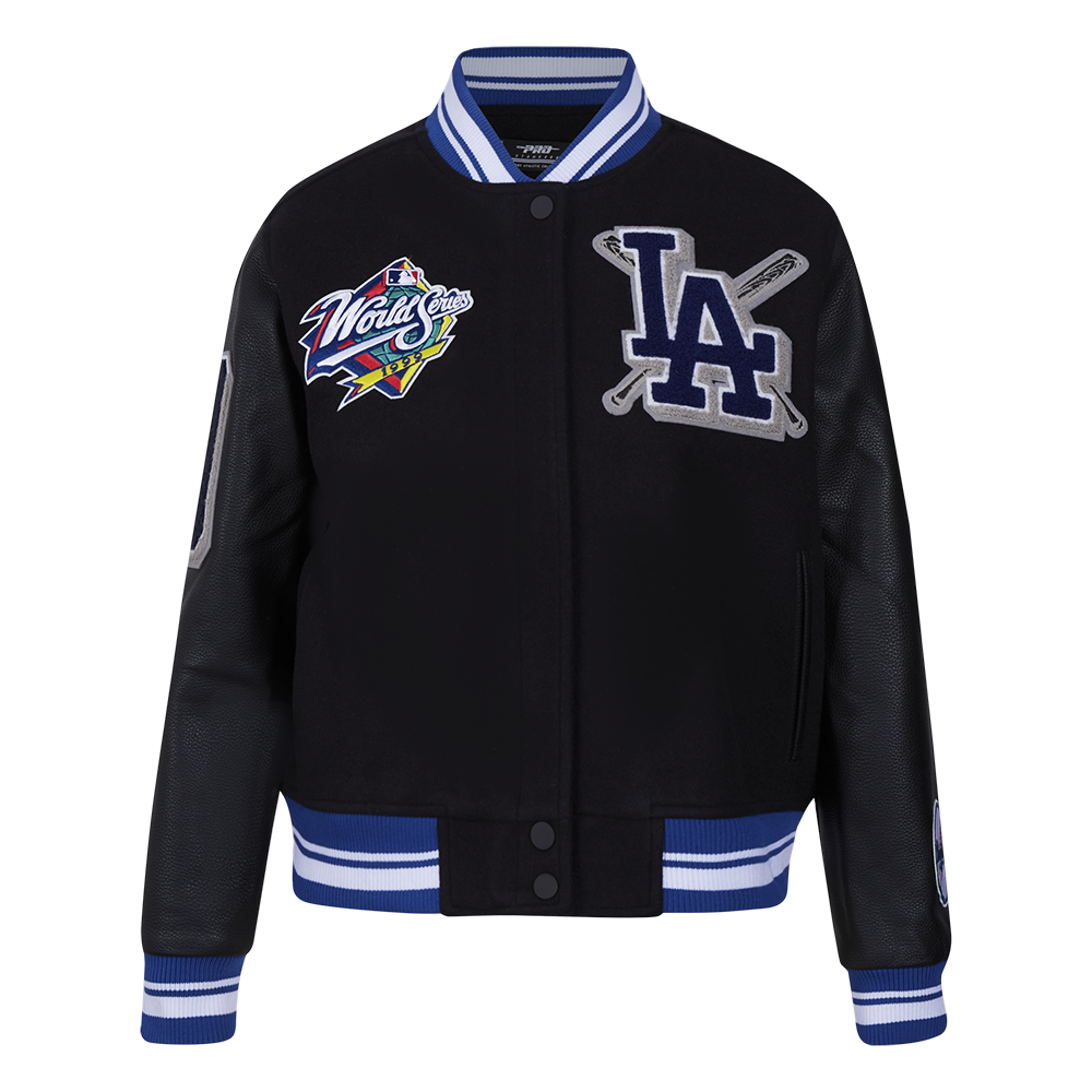 CHAMARRA UNIVERSITARIA MLB LOS ANGELES DODGERS MASH UP PARA MUJER