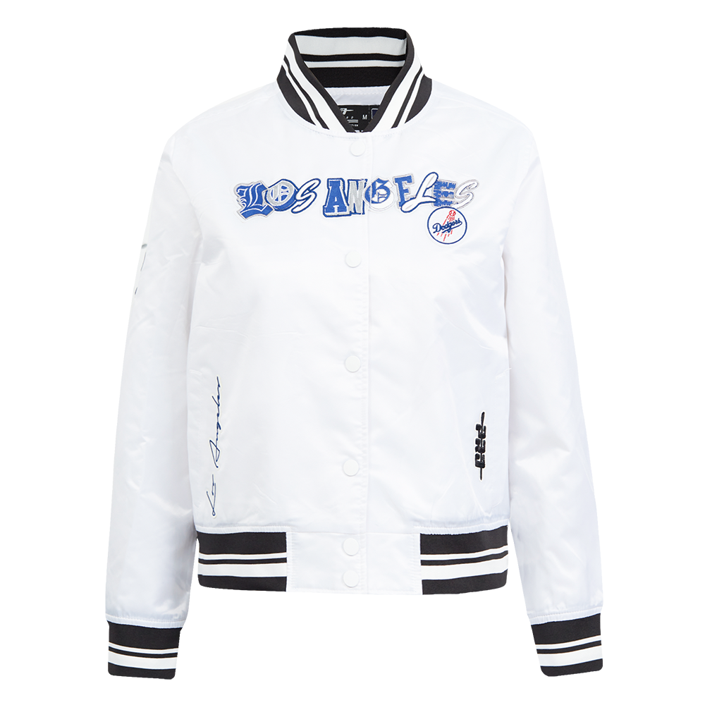 CHAMARRA DE SATÍN MLB LOS ANGELES DODGERS CITY RANSOM PARA MUJER
