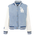 CHAMARRA DE MEZCLILLA MLB LOS ANGELES DODGERS VARSITY BLUES PARA MUJER