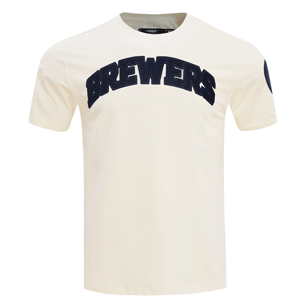 PLAYERA MLB MILWAUKEE BREWERS TRIPLE TONAL PARA HOMBRE