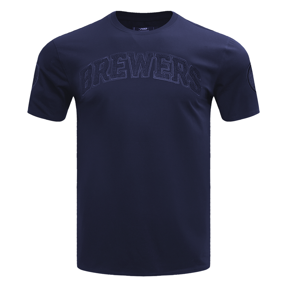 MANGA CORTA MLB MILWAUKEE BREWERS TRIPLE TONAL