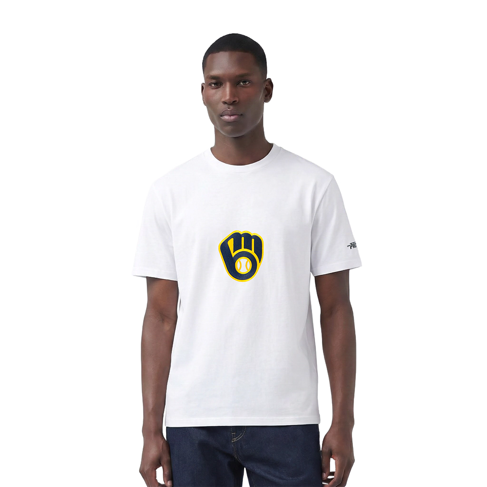 MANGA CORTA MLB MILWAUKEE BREWERS LIVING LARGE