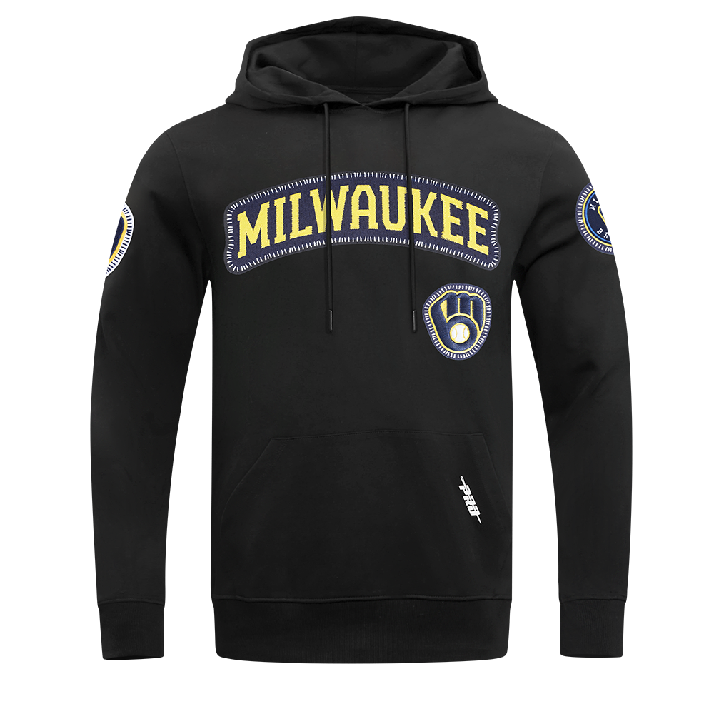 SUDADERA CON GORRO MLB MILWAUKEE BREWERS