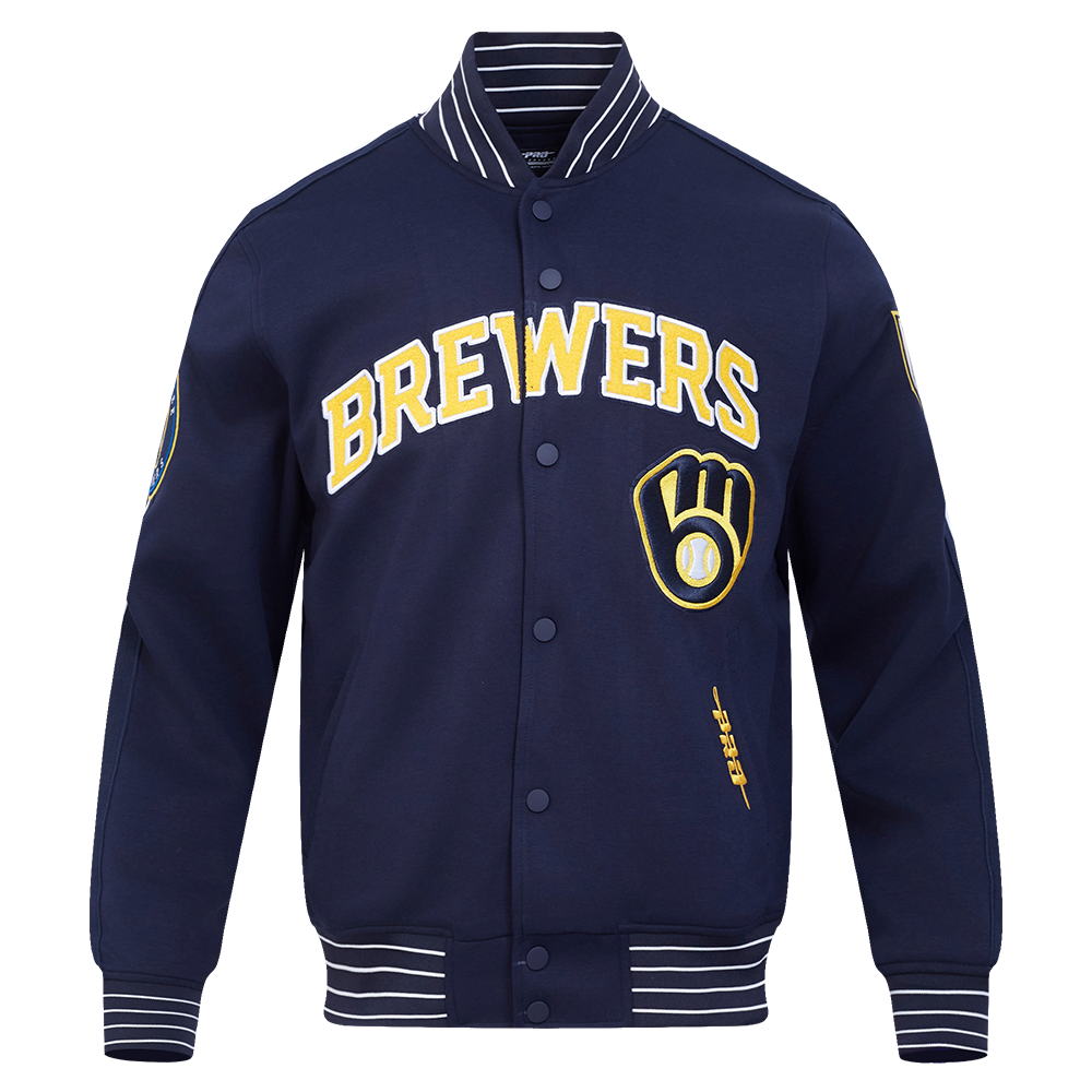 CHAMARRA MLB MILWAUKEE BREWERS PRO GAME DAY JACKET