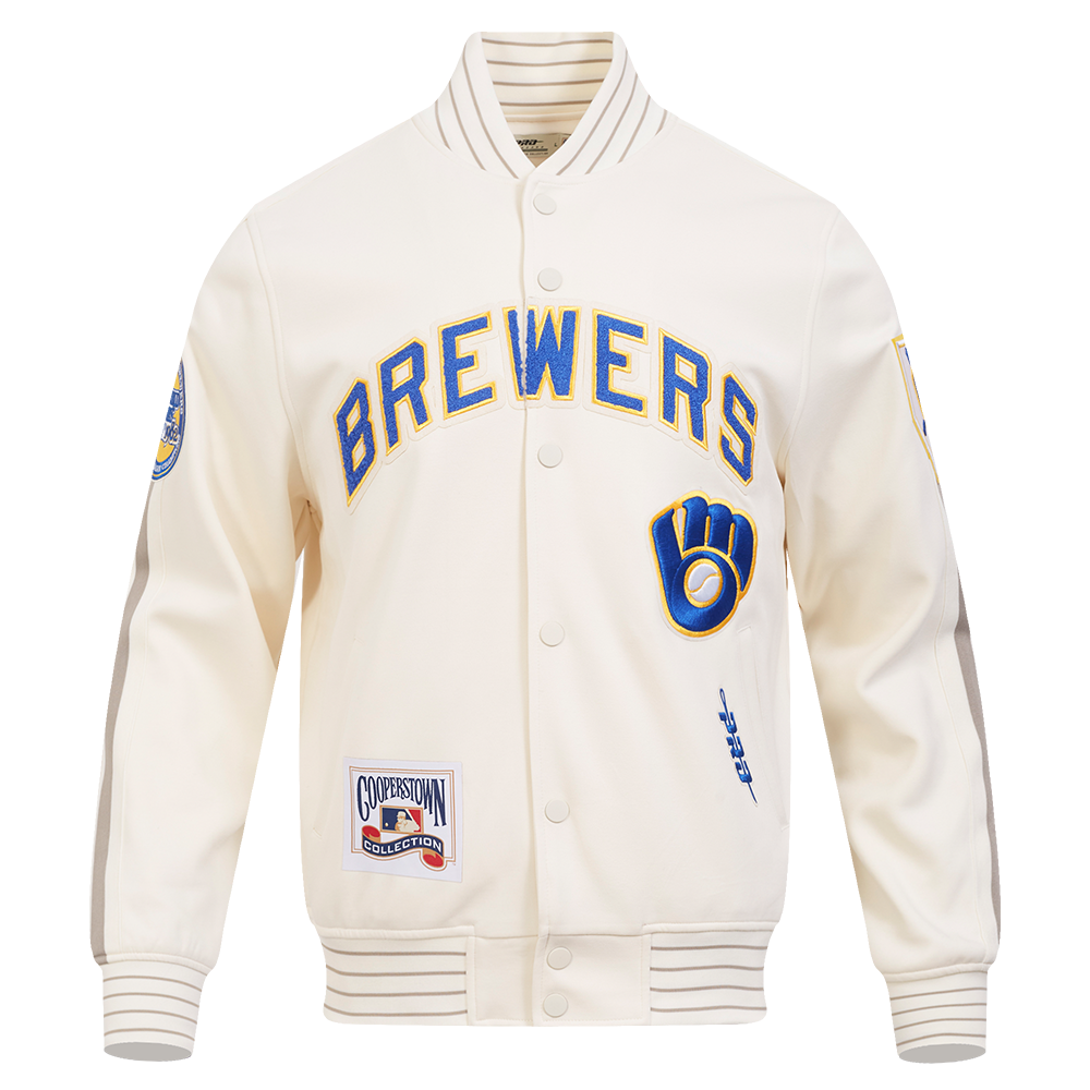 CHAMARRA MLB MILWAUKEE BREWERS PRO GAME DAY JACKET