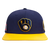 GORRA STRAPBACK MLB MILWAUKEE BREWERS FASTLANE UNISEX