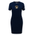 VESTIDO MLB MILWAUKEE BREWERS CLASSIC ESSENTIALS PARA MUJER