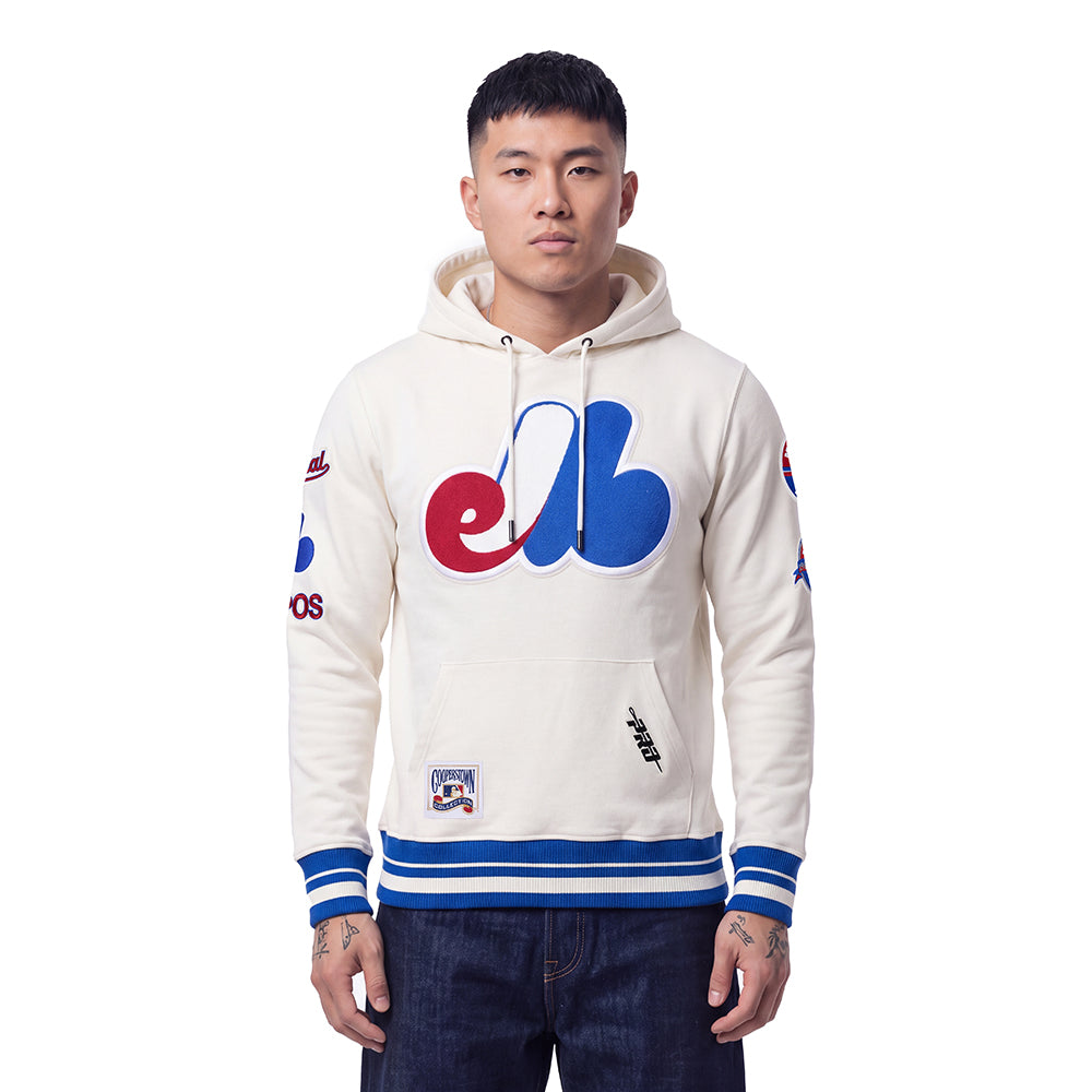SUDADERA CON GORRO MLB MONTREAL EXPOS RETRO CLASSICS