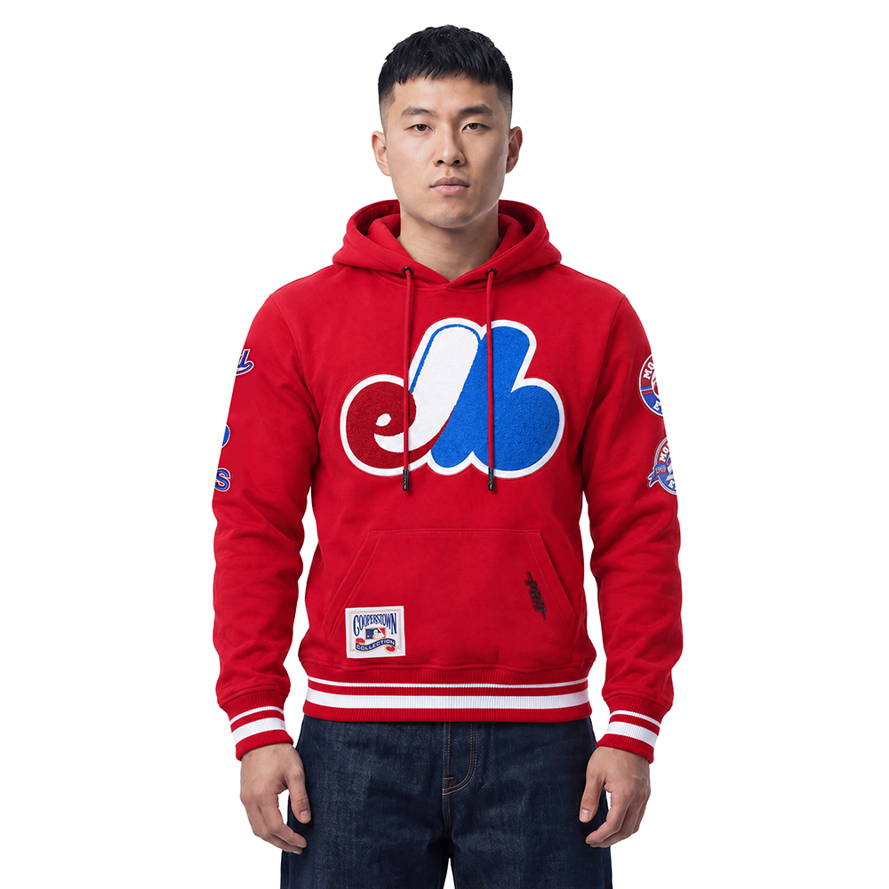 SUDADERA CON GORRO MLB MONTREAL EXPOS RETRO CLASSICS