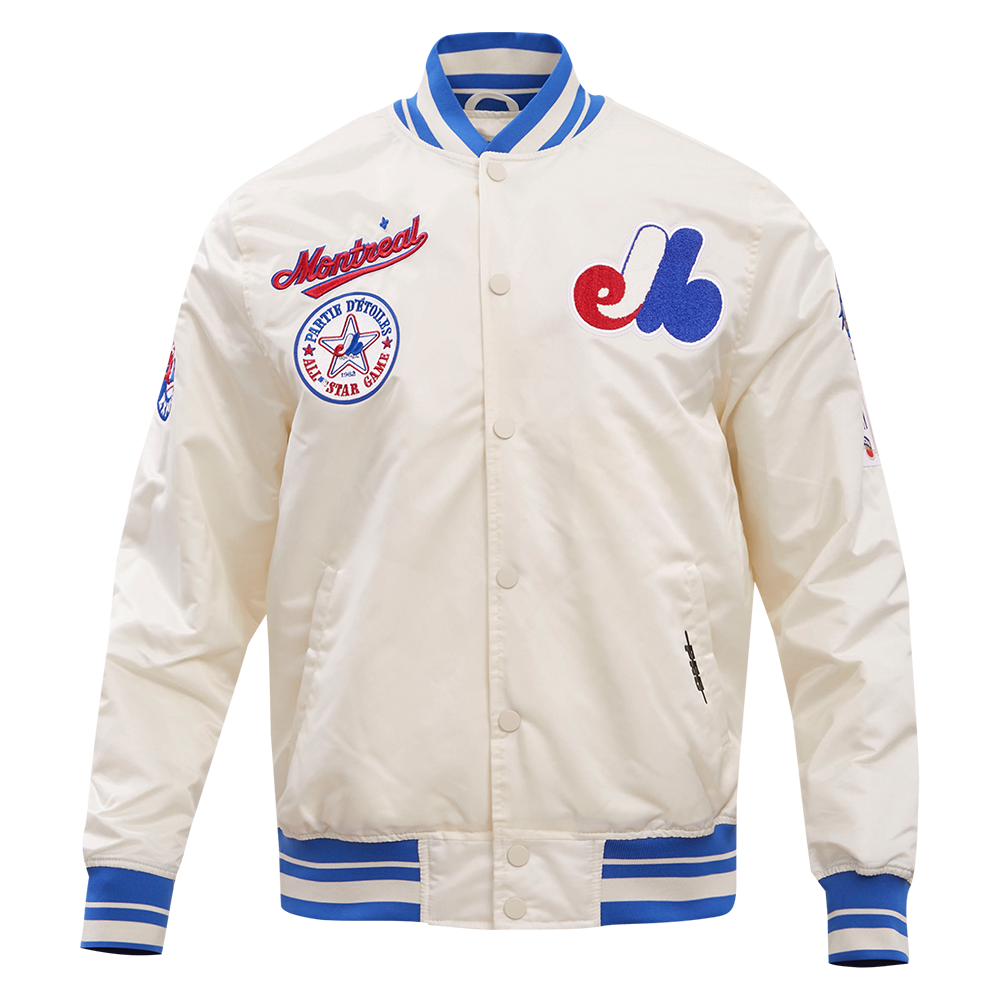 CHAMARRA DE SATÍN MLB MONTREAL EXPOS RETRO CLASSICS