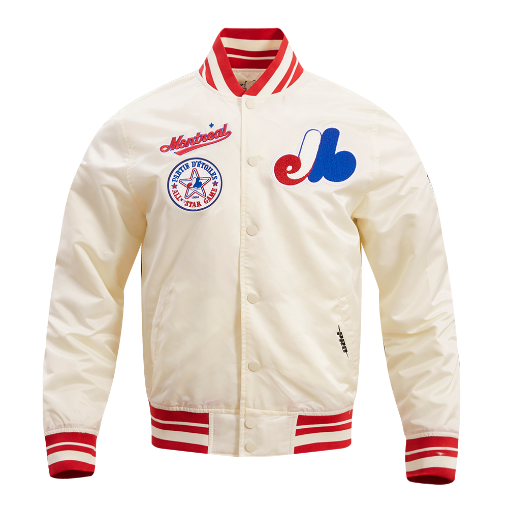 CHAMARRA DE SATÍN MLB MONTREAL EXPOS RETRO CLASSICS