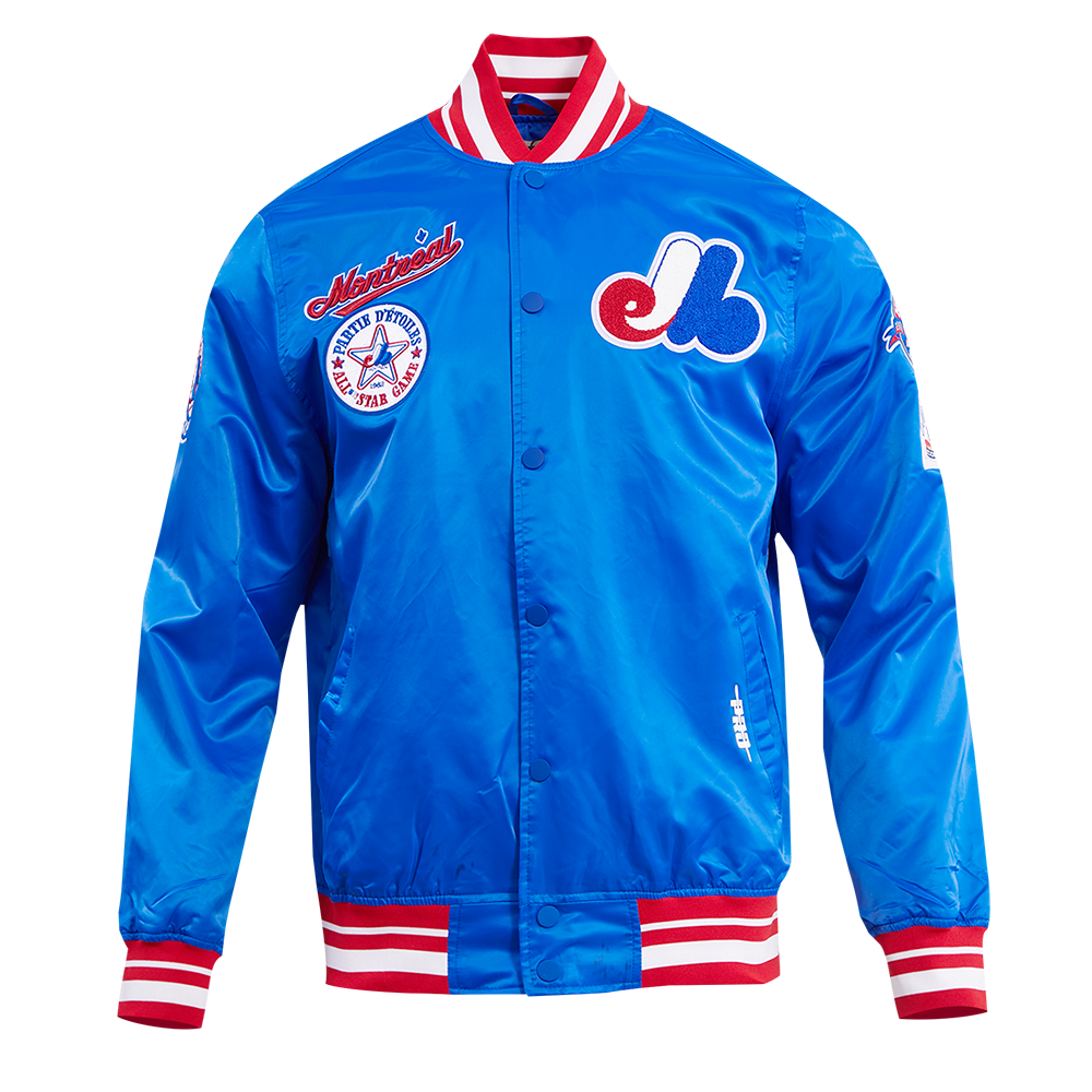 CHAMARRA DE SATÍN MLB MONTREAL EXPOS RETRO CLASSICS