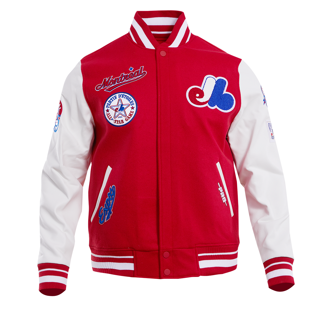CHAMARRA UNIVERSITARIA MLB MONTREAL EXPOS RETRO CLASSICS
