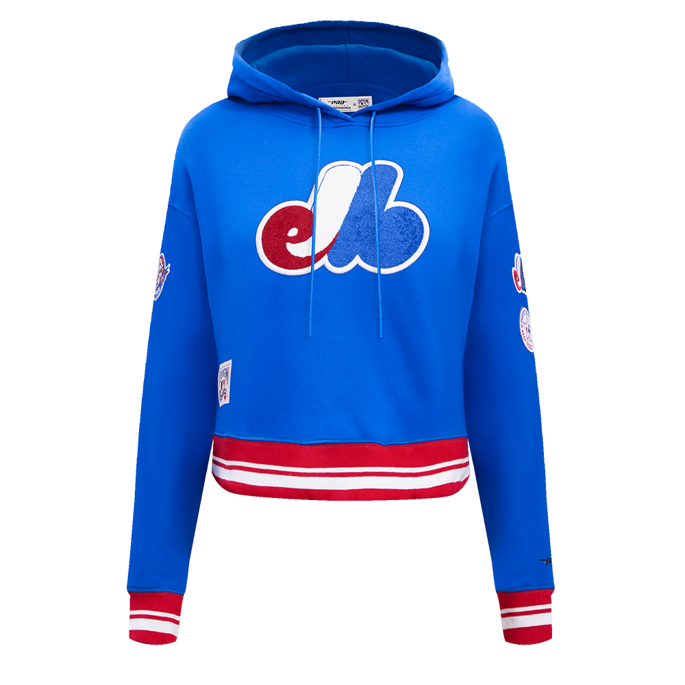 SUDADERA CON GORRO MLB MONTREAL EXPOS RETRO CLASSICS PARA MUJER