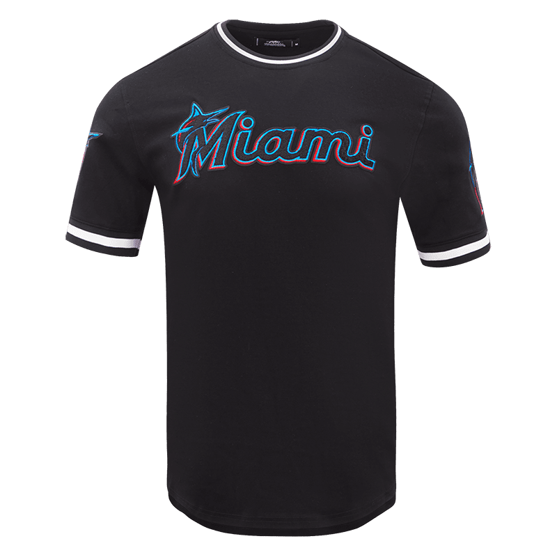 MANGA CORTA MLB MIAMI MARLINS CLASSIC CHENILLE