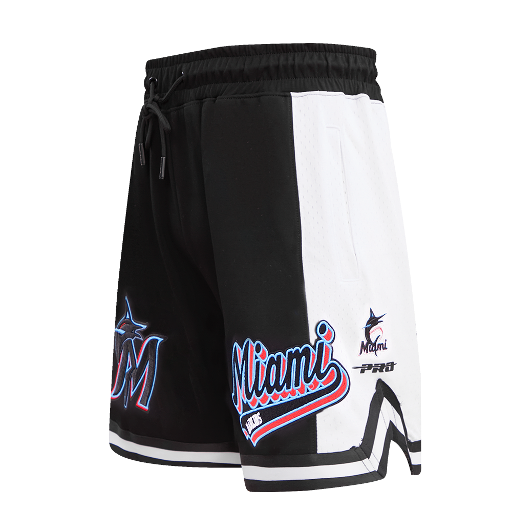 SHORTS DE BASQUETBOL MLB MIAMI MARLINS SCRIPT TAIL