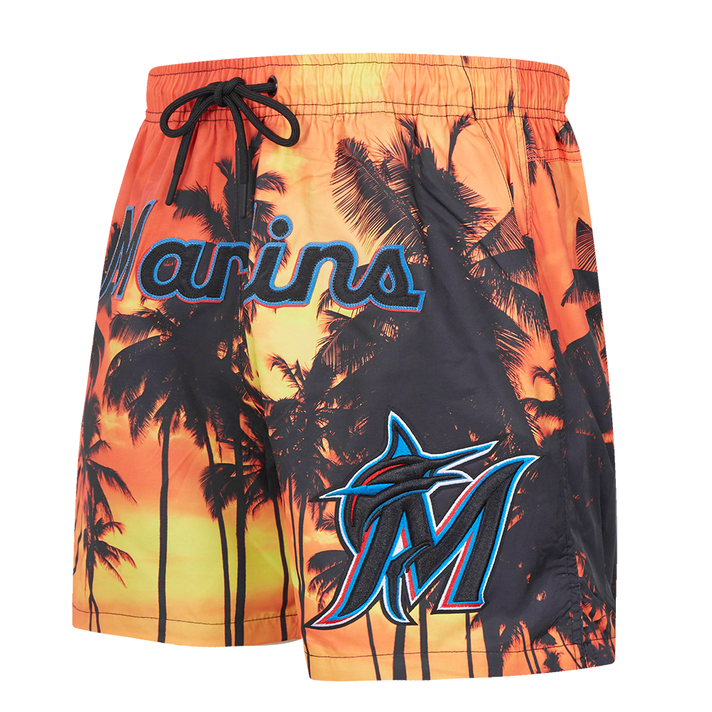 SHORTS WOVEN MLB MIAMI MARLINS AOP