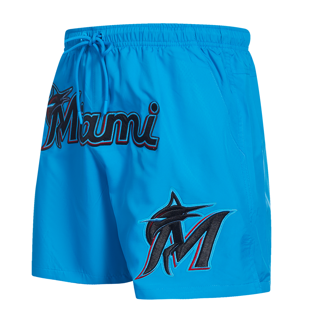 SHORTS DE ALGODÓN MLB MIAMI MARLINS CLASSIC WOVEN