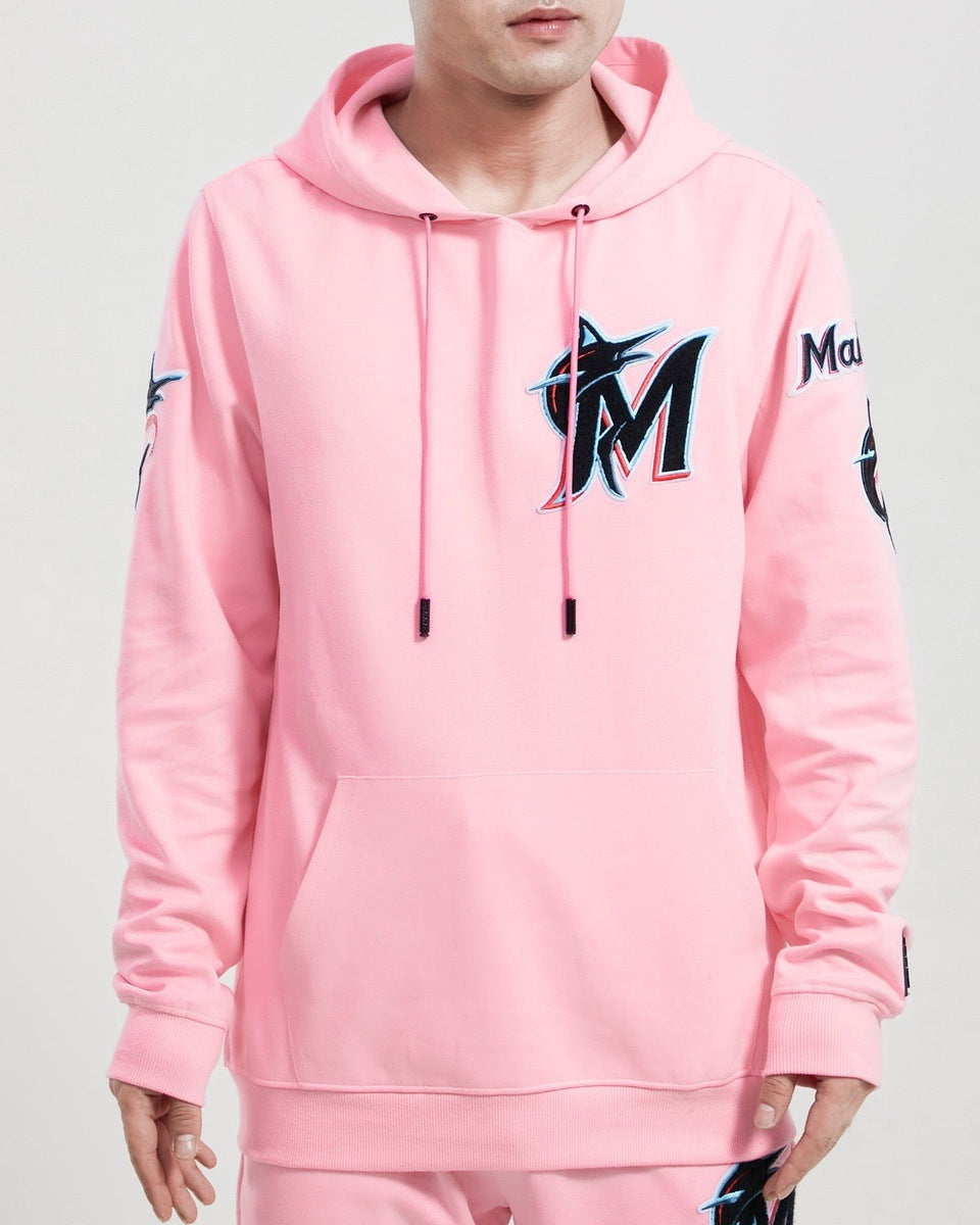 SUDADERA CON GORRO MLB MIAMI MARLINS CLASSIC CHENILLE