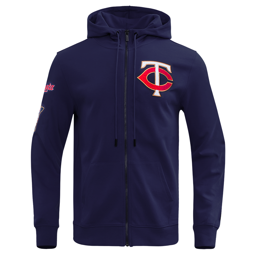 SUDADERA CON CIERRE MLB MINNESOTA TWINS CLASSIC CHENILLE