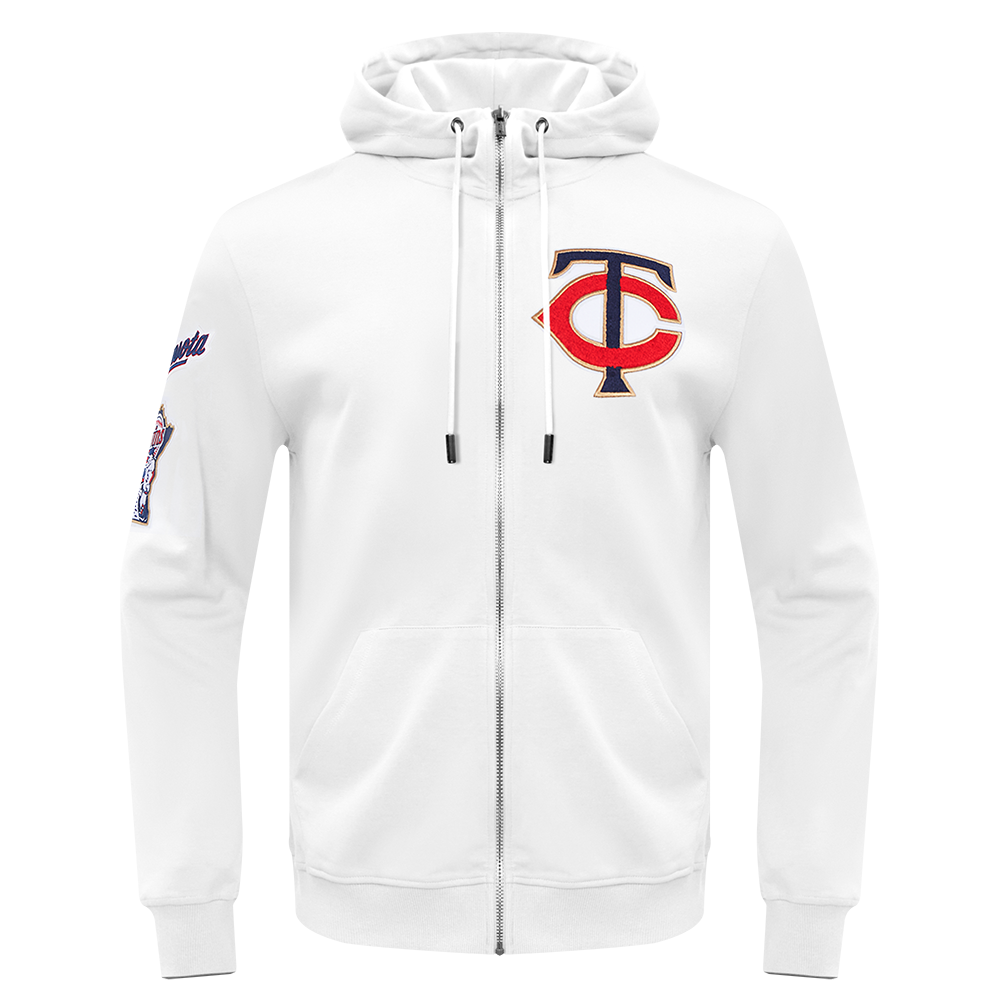 SUDADERA CON CIERRE MLB MINNESOTA TWINS CLASSIC CHENILLE