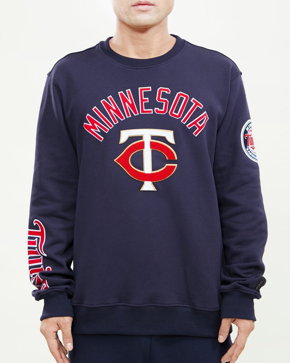 SUDADERA DE CUELLO REDONDO MLB MINNESOTA TWINS CLASSIC BRISTLE