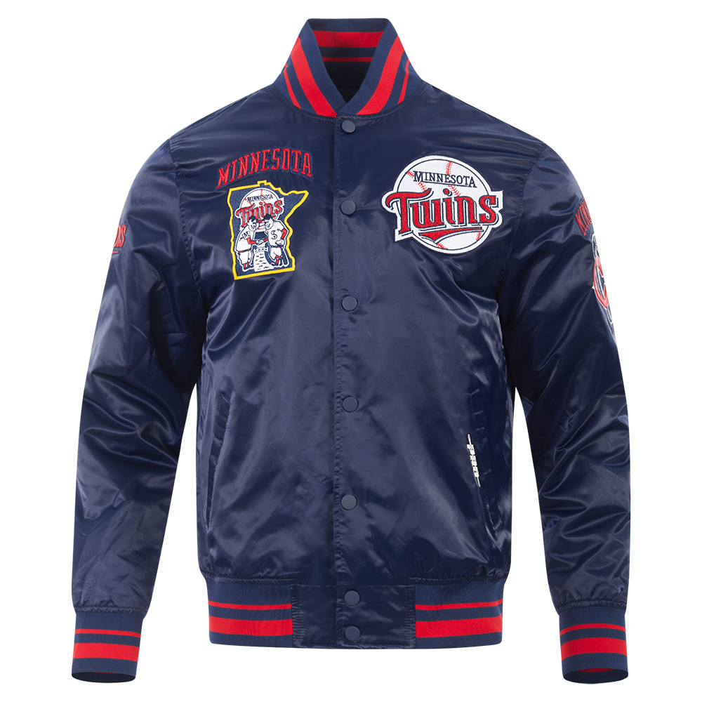 CHAMARRA DE SATÍN MLB MINNESOTA TWINS RETRO CLASSICS