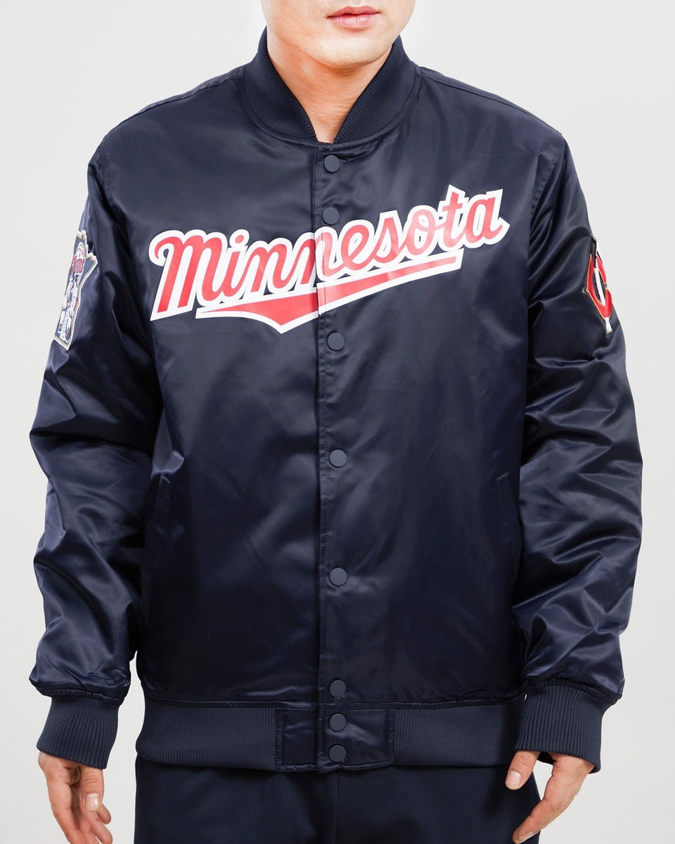 CHAMARRA DE SATÍN MLB MINNESOTA TWINS CLASSIC SATIN