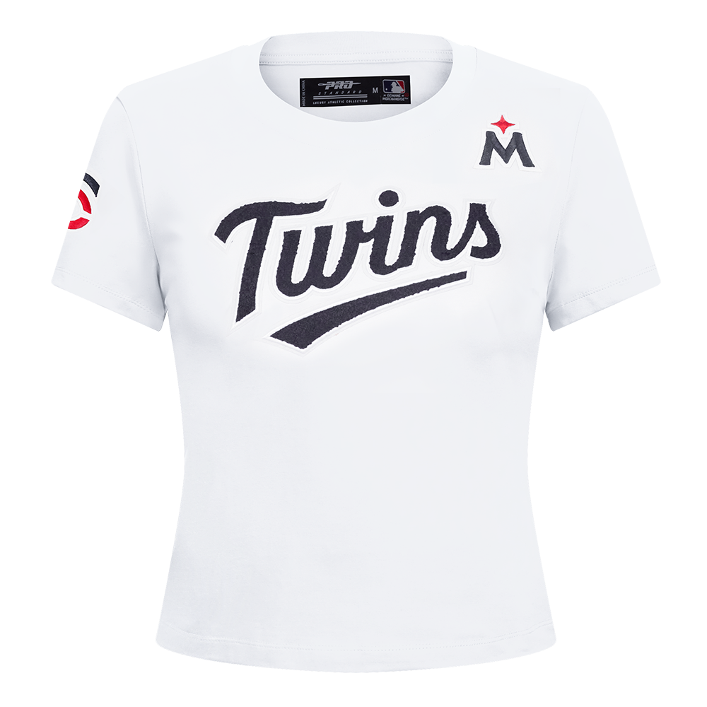 MANGA CORTA MLB MINNESOTA TWINS CLASSIC CHENILLE PARA MUJER