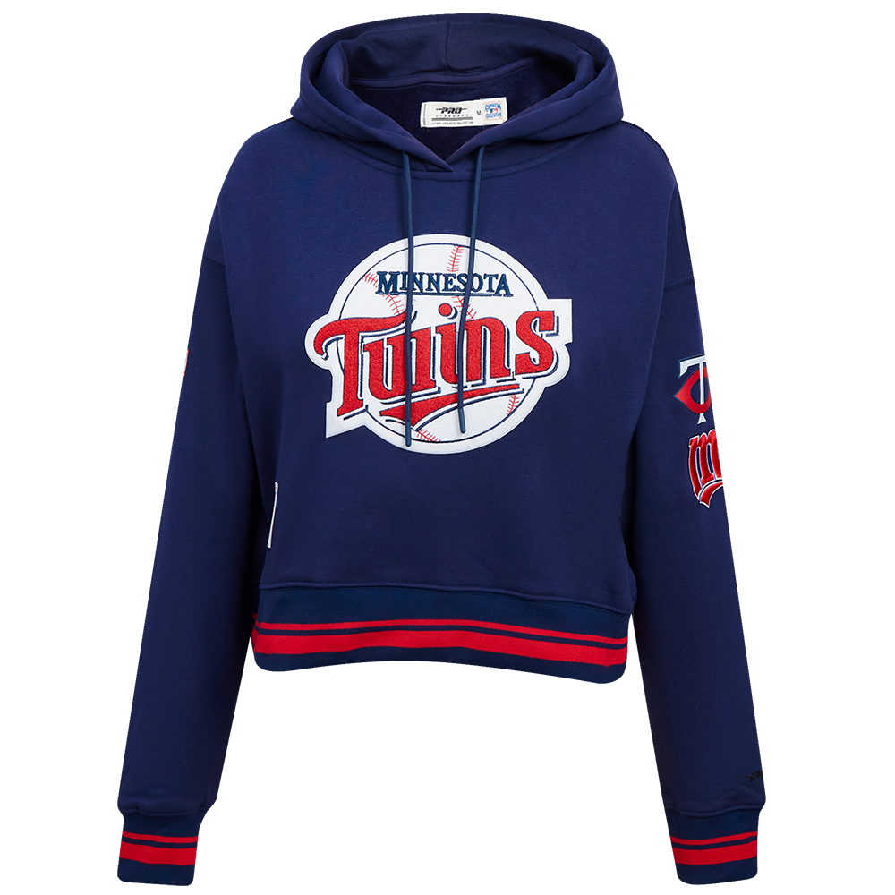SUDADERA CON GORRO MLB MINNESOTA TWINS RETRO CLASSICS PARA MUJER