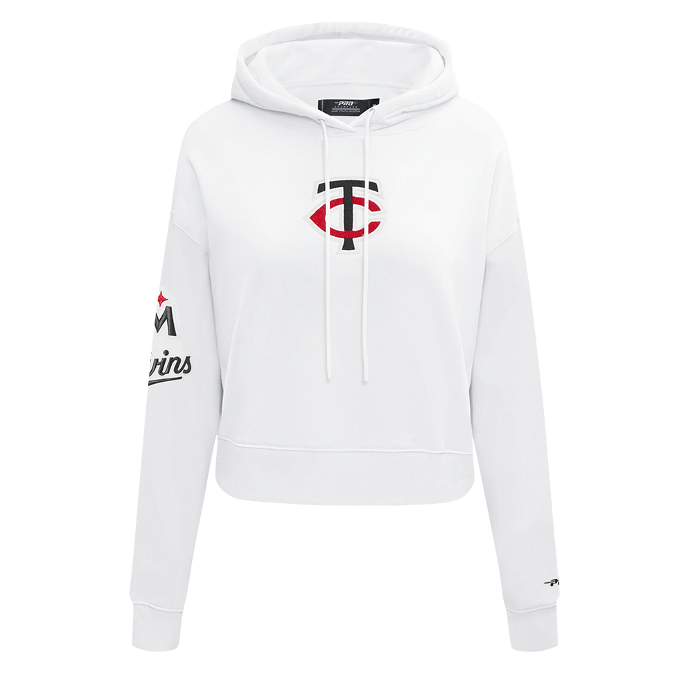 SUDADERA CON GORRO MLB MINNESOTA TWINS CLASSIC ESSENTIALS PARA MUJER