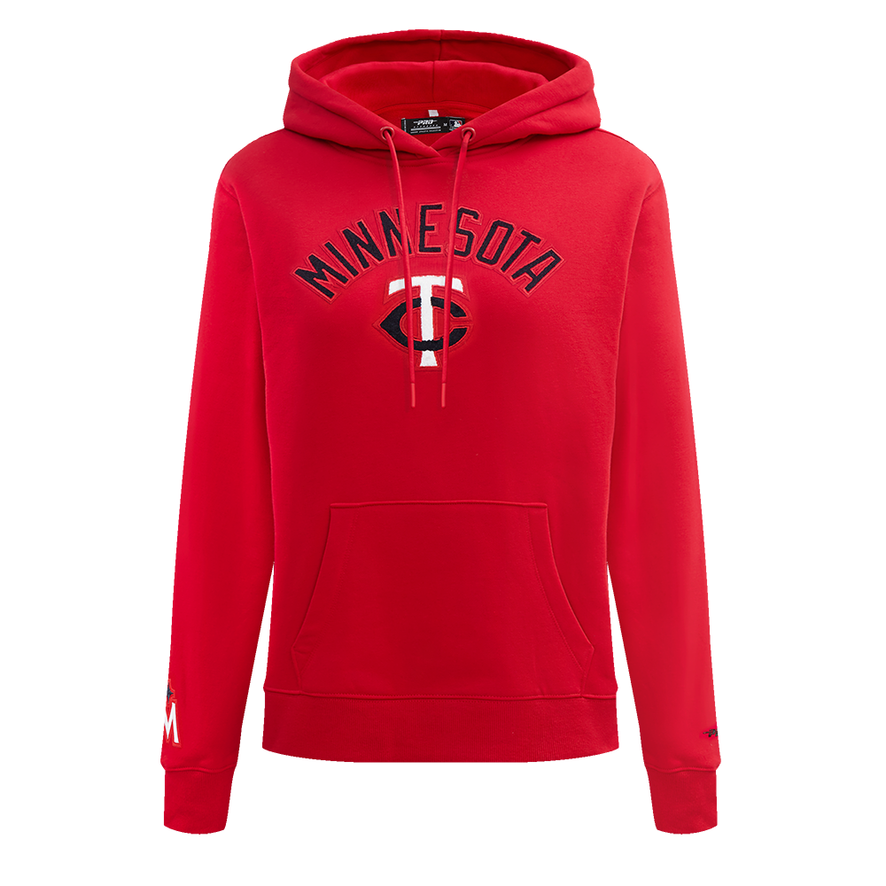 SUDADERA CON GORRO MLB MINNESOTA TWINS CLASSIC CHENILLE PARA MUJER