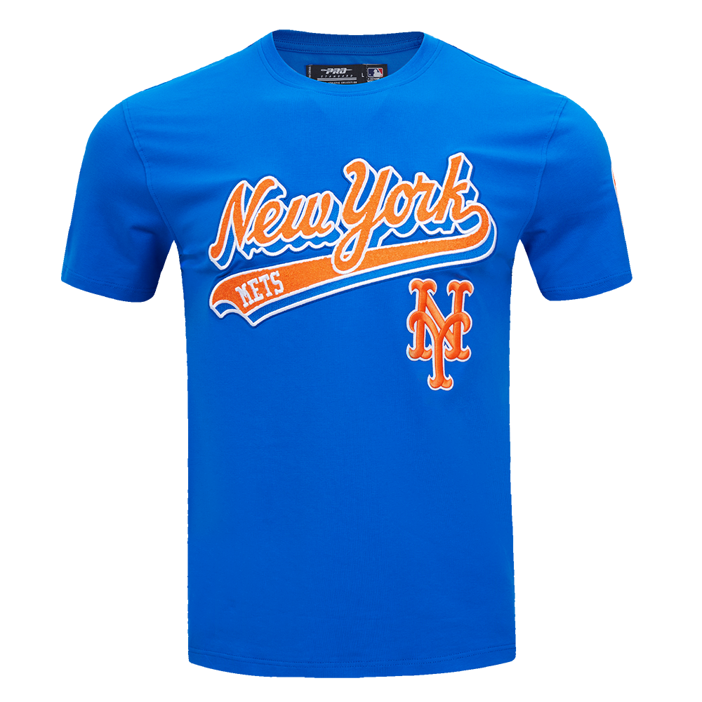 MANGA CORTA MLB NEW YORK METS SCRIPT TAIL