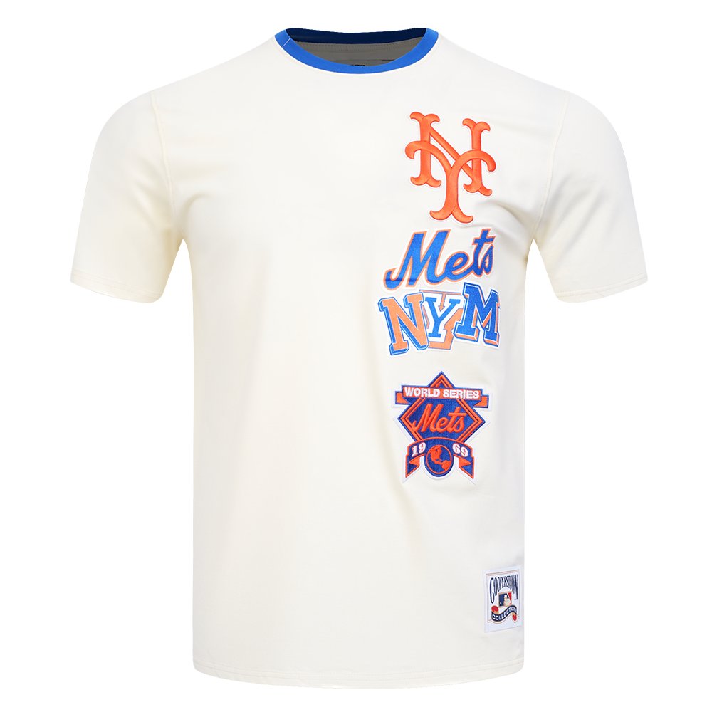 MANGA CORTA MLB NEW YORK METS RETRO CASCADE